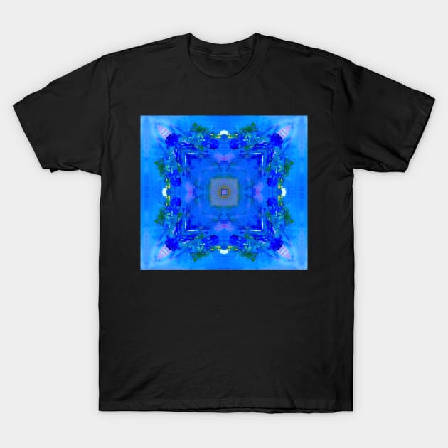 Blue Squared T-Shirt by joymover